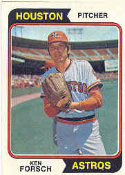 1974 Topps Baseball Cards      091      Ken Forsch